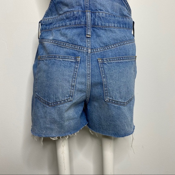 Madewell Adirondack Shortall Raw Hem Overalls - Picture 8 of 11